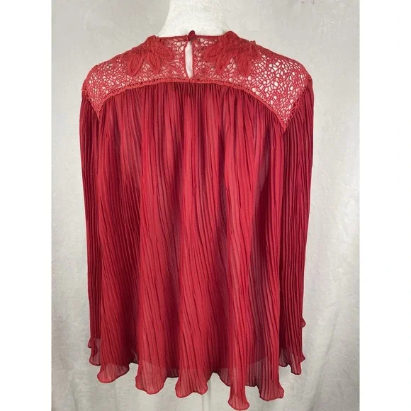 Nanette Lepore Women's Blouse Size 8 Cottagecore Whimsical Fairycore Romantic - Picture 2 of 12